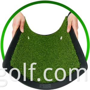 Golf mat is 30% heavier than other brands the same size for increased stability and durability.